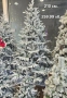 Елха/Заснежена елха/луксозна заснежена елха/Коледна елха/елха, снимка 5