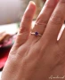 Нежен сребърен пръстен - модел PLR030, снимка 7