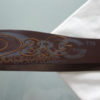 Dolce & Gabbana колан естествена кожа 95 см, снимка 5 - Колани - 45155697
