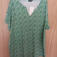 Макси нова флорална, памучна блуза/тениска , снимка 1 - Тениски - 45481612