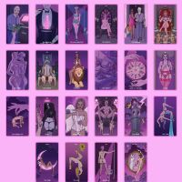 Таро 7х12см: Wandering Moon Tarot & Exotic Cancer Tarot &Tempest Tarot, снимка 10 - Карти за игра - 45401114