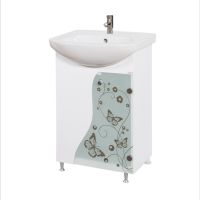 Долен PVC шкаф за баня с умивалник Макена Елит, снимка 1 - Мивки - 45236465