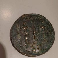 Монета на Калигула Реплика , снимка 1 - Нумизматика и бонистика - 45256427