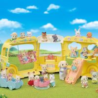 Rainbow Fun Nursery Bus триетажно превозно средство, побира до 28 бебета, комплект за игра за деца, снимка 6 - Образователни игри - 45297893