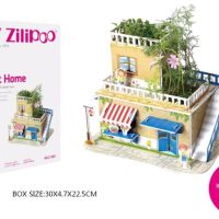  3D макет голям размер с растяща жива градина / My Zilipoo - Sweet Home 3Д макети, снимка 3 - Декорация за дома - 45467423