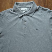 Lacoste Short Sleeve Polo Shirt - страхотна мъжка тениска КАТО НОВА, снимка 4 - Тениски - 45455988