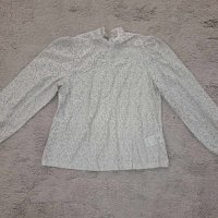 Vila дантелена блуза, снимка 1 - Блузи с дълъг ръкав и пуловери - 45384047
