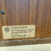 Тонколони Telefunken WB 60, снимка 10 - Тонколони - 45530034