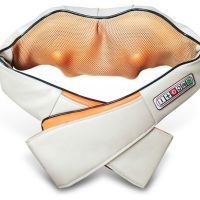 Шиацу 4D масажор за врат, гръб, плешки и рамене с функция затопляне / Дължина на продукта: 39 см; Ши, снимка 6 - Масажори - 45690442