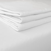 Ropa De Cama памучен чаршаф с джоб 30 см 180 X 200 см и 2 бр калъфка за възглавници 50х90 см, бяло, снимка 8 - Спално бельо - 45063092