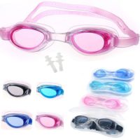 Комплект детски очила за гмуркане с тапи за уши и калъв за съхранение, снимка 3 - Слънчеви и диоптрични очила - 45357126