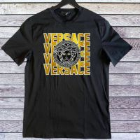 унисекс тениска Versache ,Версаче къс ръкав в черно, снимка 1 - Тениски - 45147402
