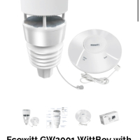 Wi-Fi хъб за метеорологична станция Wittboy GW2001 със 7-в-1 външен, захранван от слънчева енергия , снимка 1 - Друга електроника - 44975749