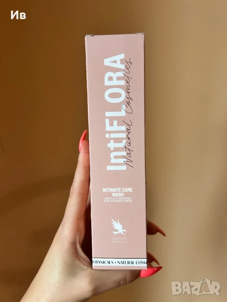 Натурален интимен сапун IntiFLORA, снимка 1