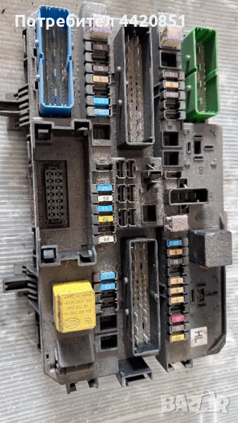 Контролен Модул (Бушонно Табло BSI / BSM ) за Opel Zafira - 13206763 / 5DK008669-72, снимка 1