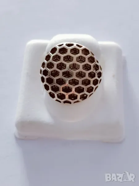 Златен пръстен 51440, снимка 1