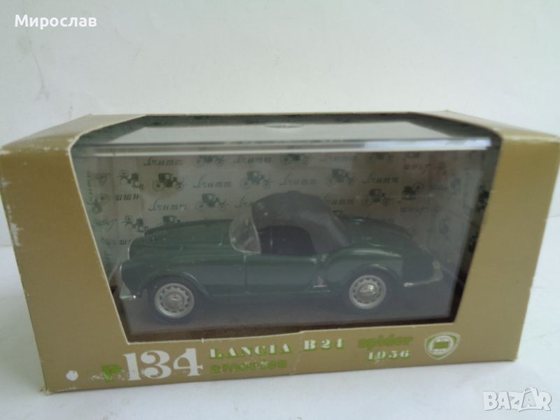  1:43 BRUMM LANCIA B 24 SPIDER ИГРАЧКА КОЛИЧКА МОДЕЛ, снимка 1