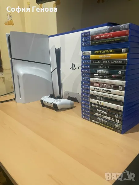 Playstation 5 Slim 8k 4k120 HDR 1T, снимка 1