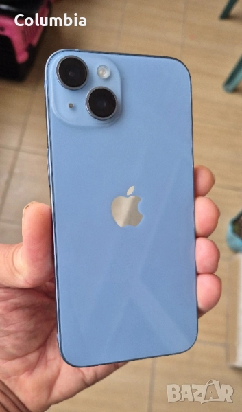iPhone 14 Blue, 128gb-гаранция, снимка 1