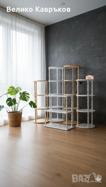 Етажерка,бяла., снимка 1