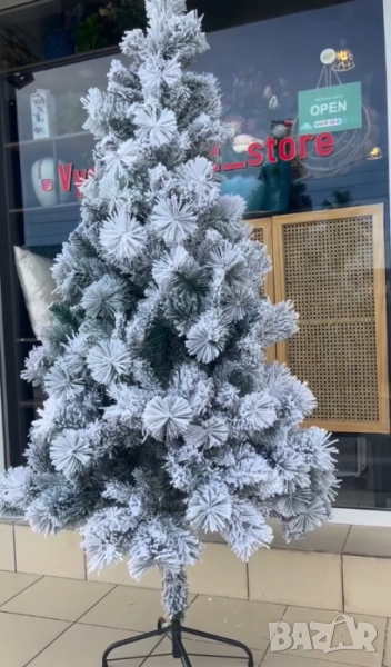 Коледна елха 3D -Най-нов модел супер красива и стилна 120см, снимка 1