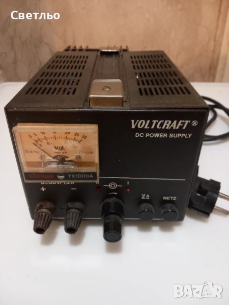 Лабораторно захранване Voltcraft 0-30V  1.2A, снимка 1