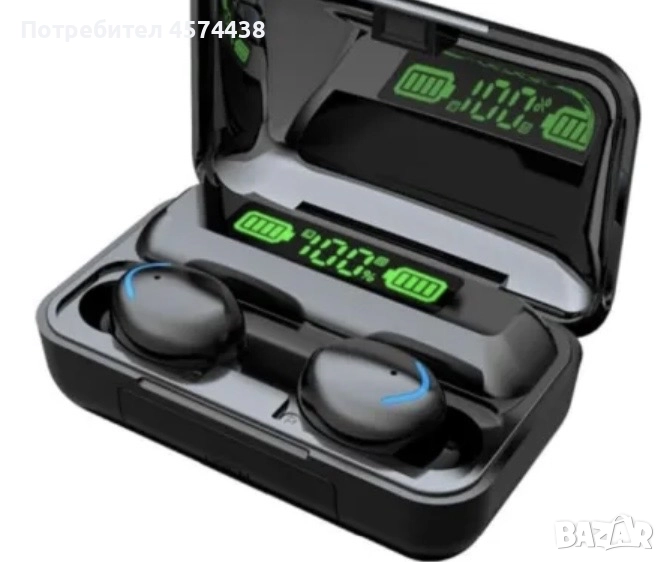 Оригинални F9 Wireless V5.0 Безжични Headphones Слушалки, снимка 1