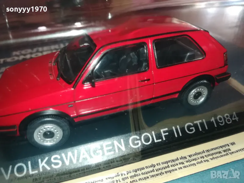 VW GOLF 2 1/43 МЕТАЛНА КОЛА ЗА КОЛЕКЦИЯ 2510241821, снимка 1