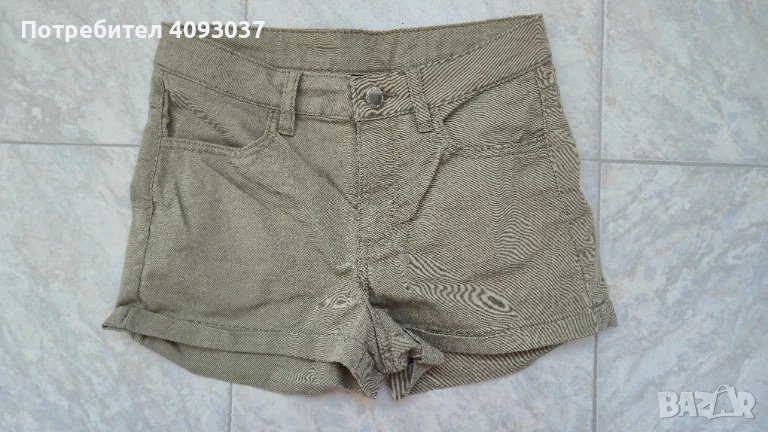 Дамски дънкови къси панталони , снимка 1