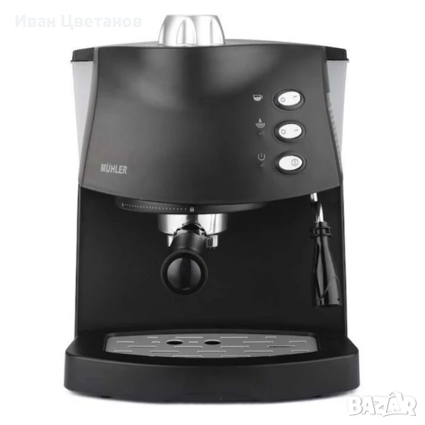  Стилна кафемашина за експресо с каймак, снимка 1