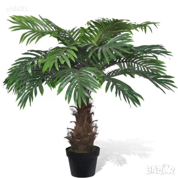 Изкуствена палма в саксия 80 см(sku241354, снимка 1