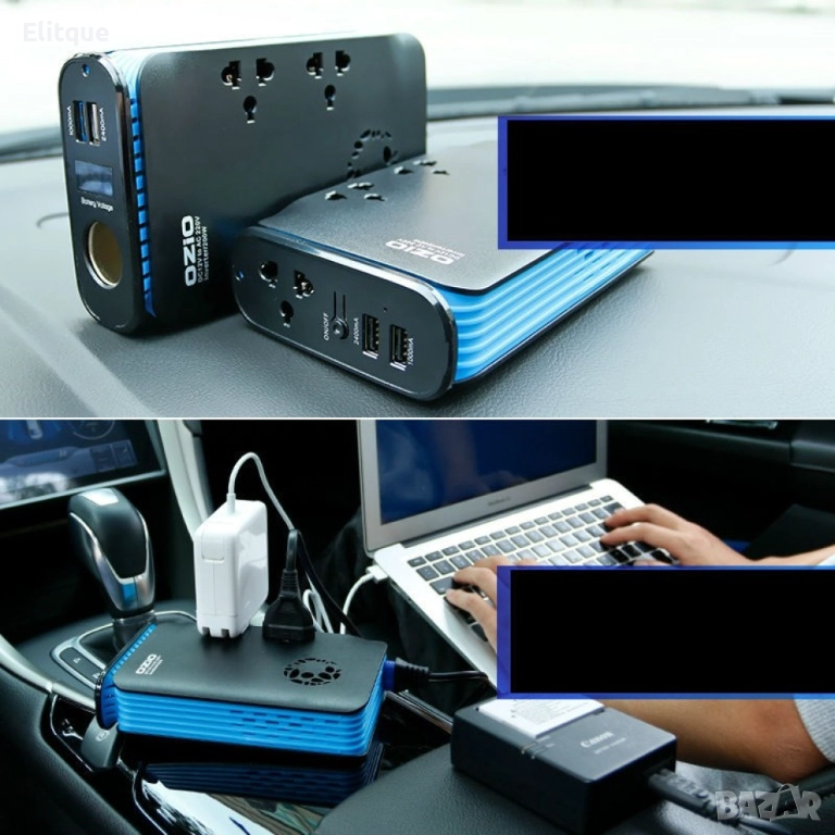 Автомобилен инвертор OZIO, модел LB20D –  Inverter-1, снимка 1