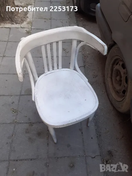 Запазен стар стол, снимка 1