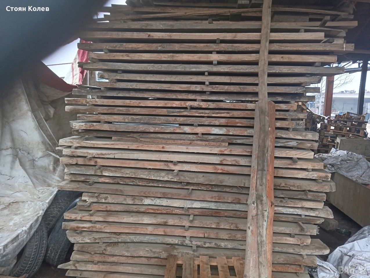 Дървен материал янове от бял Дъб , снимка 1