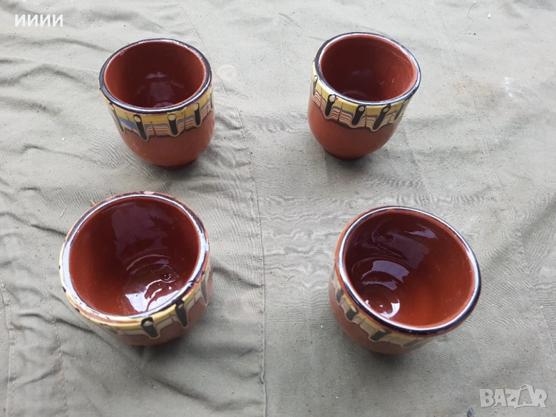 Керамична чаша 4 бр, снимка 1