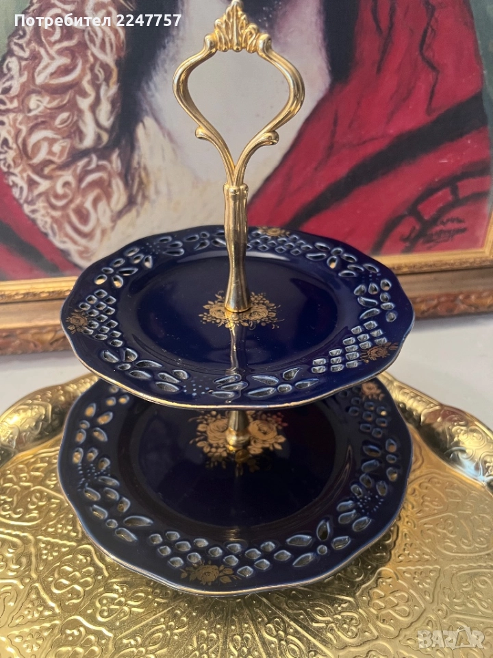 Двуетажно плато Echt Kobalt, снимка 1