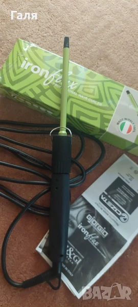 Комплект за прически - Професионална маша за коса 9мм-за афро къдрици + маша за коса + ролки за коса, снимка 1