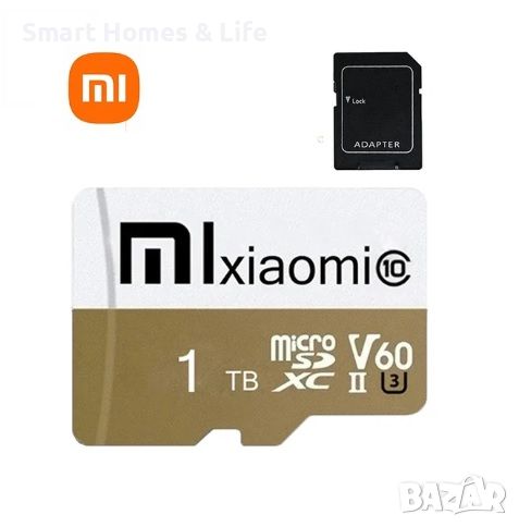 V60 Micro SD Memory Card / Микро SD Карта Памет 1 TB Class 10, снимка 1