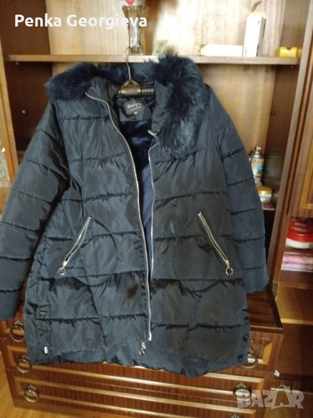 тъмно синьо го-128,д- 80 см, снимка 1