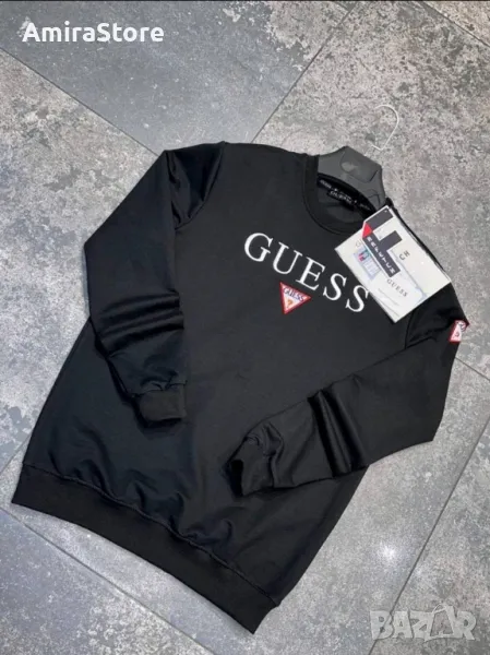 Мъжки блузи GUESS 100% памук, снимка 1