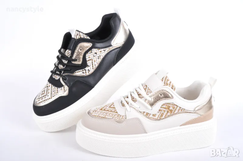 НОВО! Красиви дамски кецове - Два цвята, снимка 1