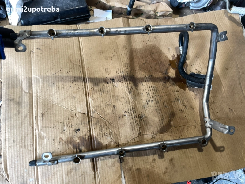 Инжекционна Релса Горивна Рампа 7L5133942A Porsche Cayenne S 4.5 2005г 9PA, снимка 1