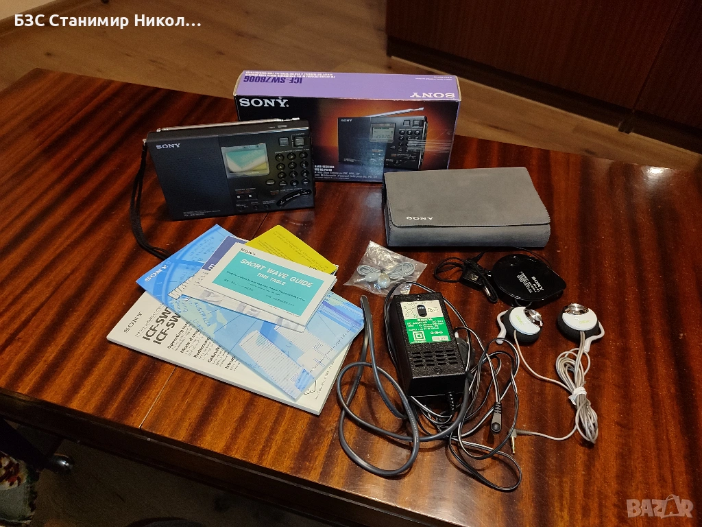 Радио Sony ICF-SW7600G FM Stereo/SW/MW/LW PLL World Radio., снимка 1