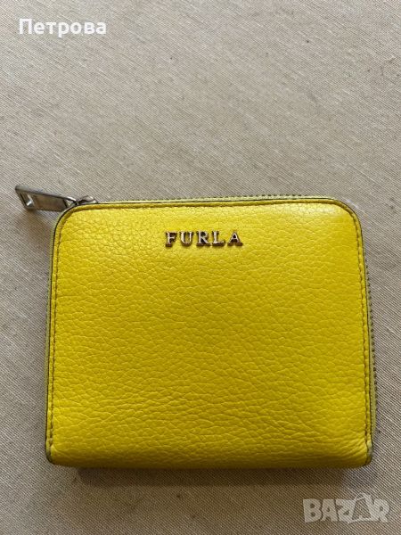 Furla жълто портмоне, снимка 1