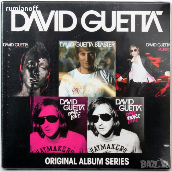 David Guetta – Original Album Series 5 / 5CD Box Set, снимка 1