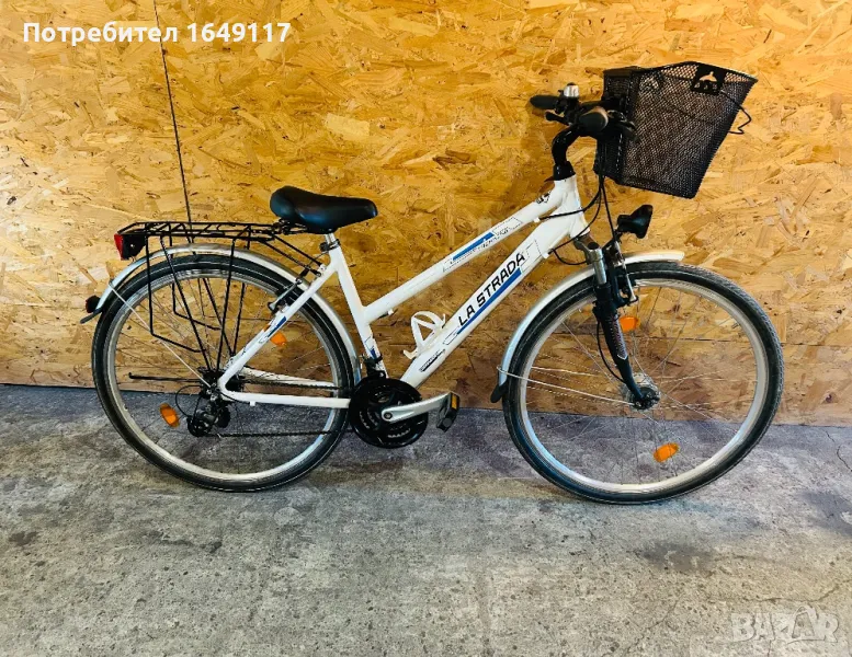 28цола алуминиев дамски градски велосипед MIFA La Strada[21ck-Shimano], снимка 1