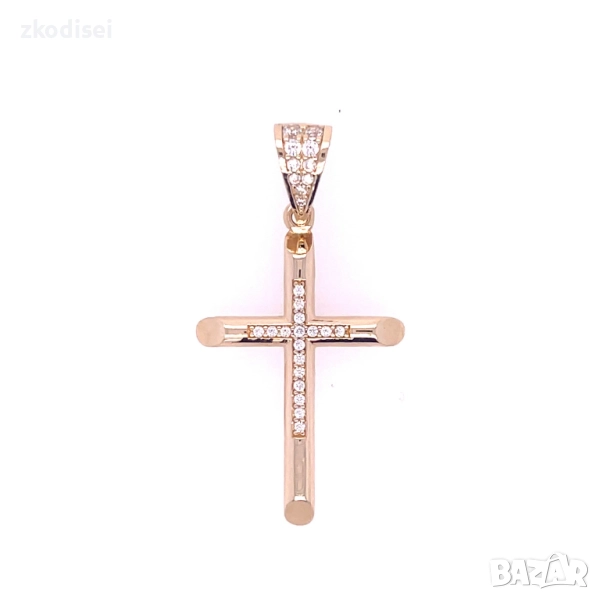 Златен медальон 2,08гр. 14кр. проба:585 модел:33622-6, снимка 1