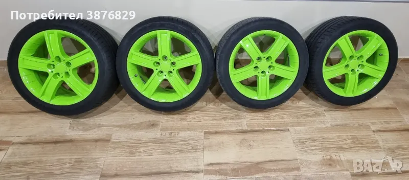 Лети джанти  RIAL PORTO 17" 5X100 с летни гуми Goodyear, снимка 1