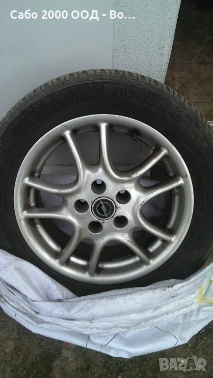 Джанти Opel със зимни гуми Continental 16" 205/55, снимка 1