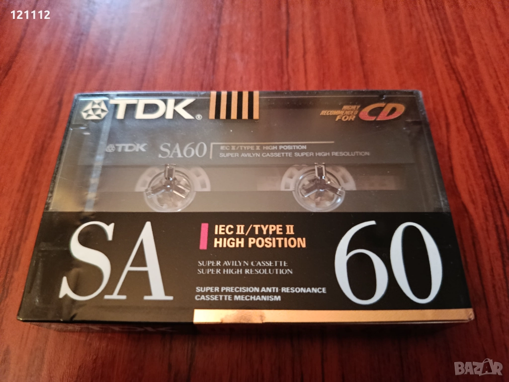Аудио касета TDK SA 60, снимка 1